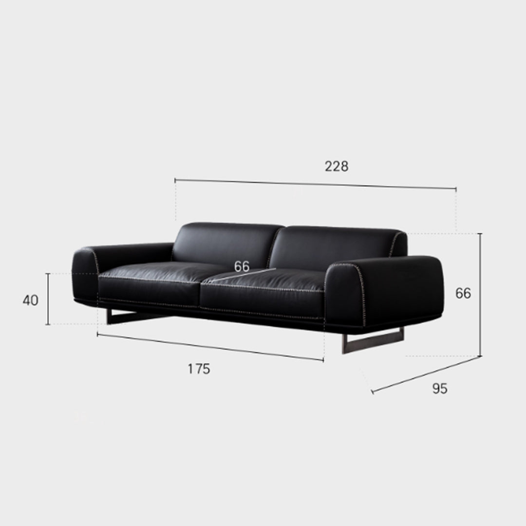 MAS-3847 Masdio Modern Leather Sofa