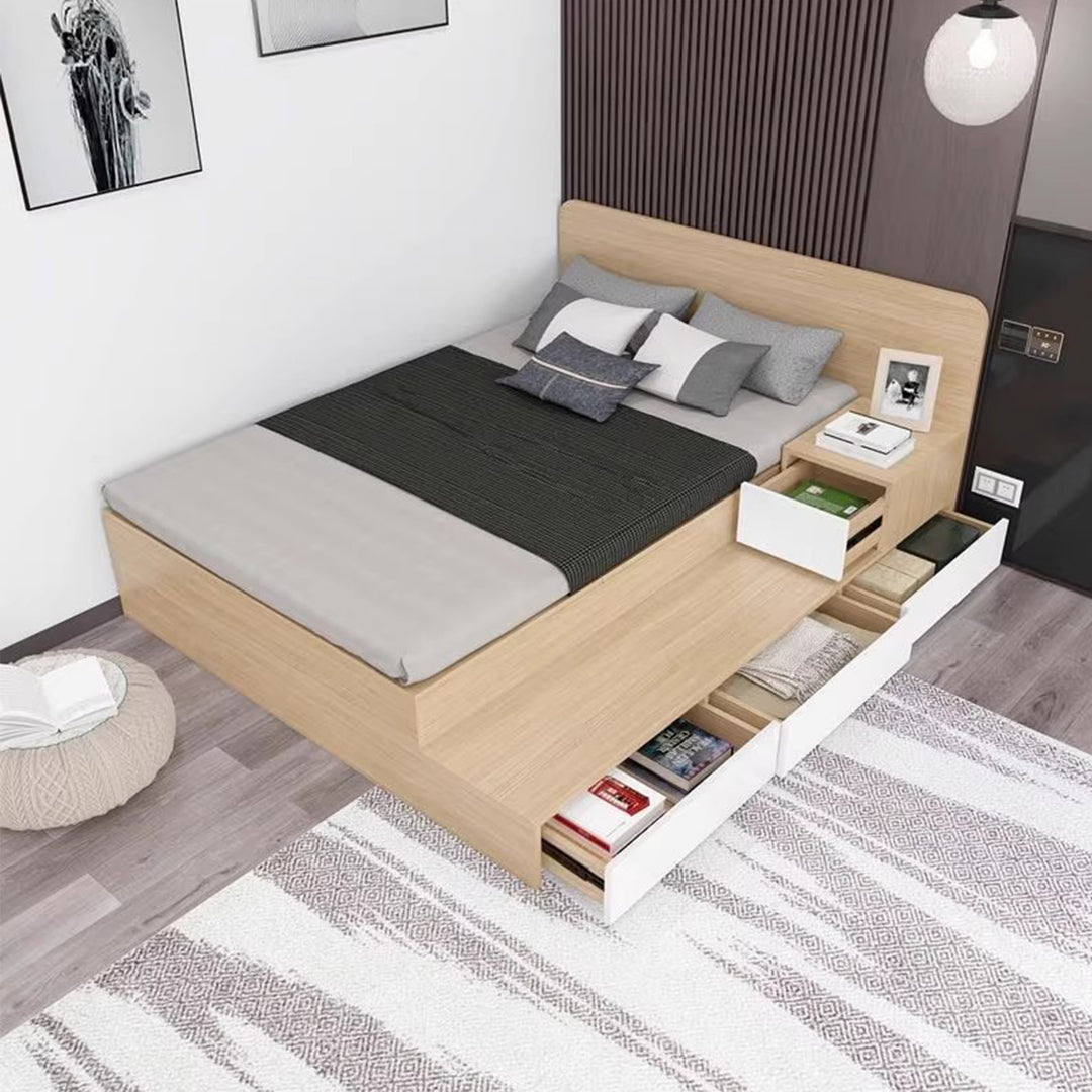MAS-3858 Masdio Modern Storage Bedframe
