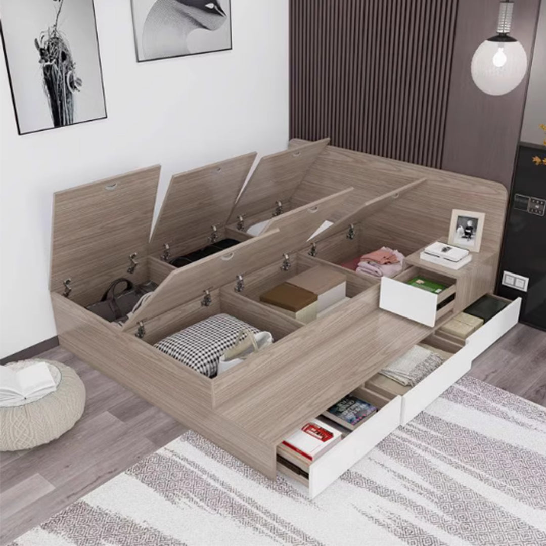 MAS-3858 Masdio Modern Storage Bedframe