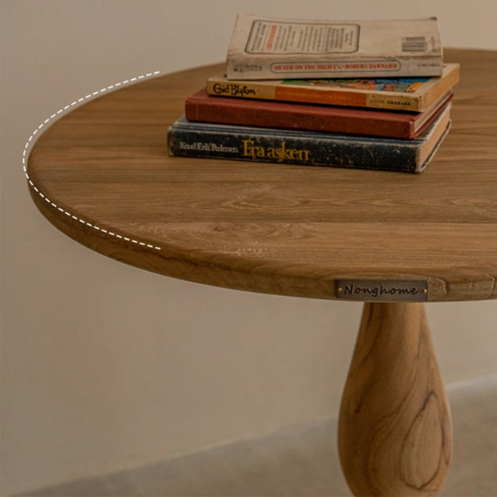 MAS-3859 Masdio Vintage Solid Wood Side Table