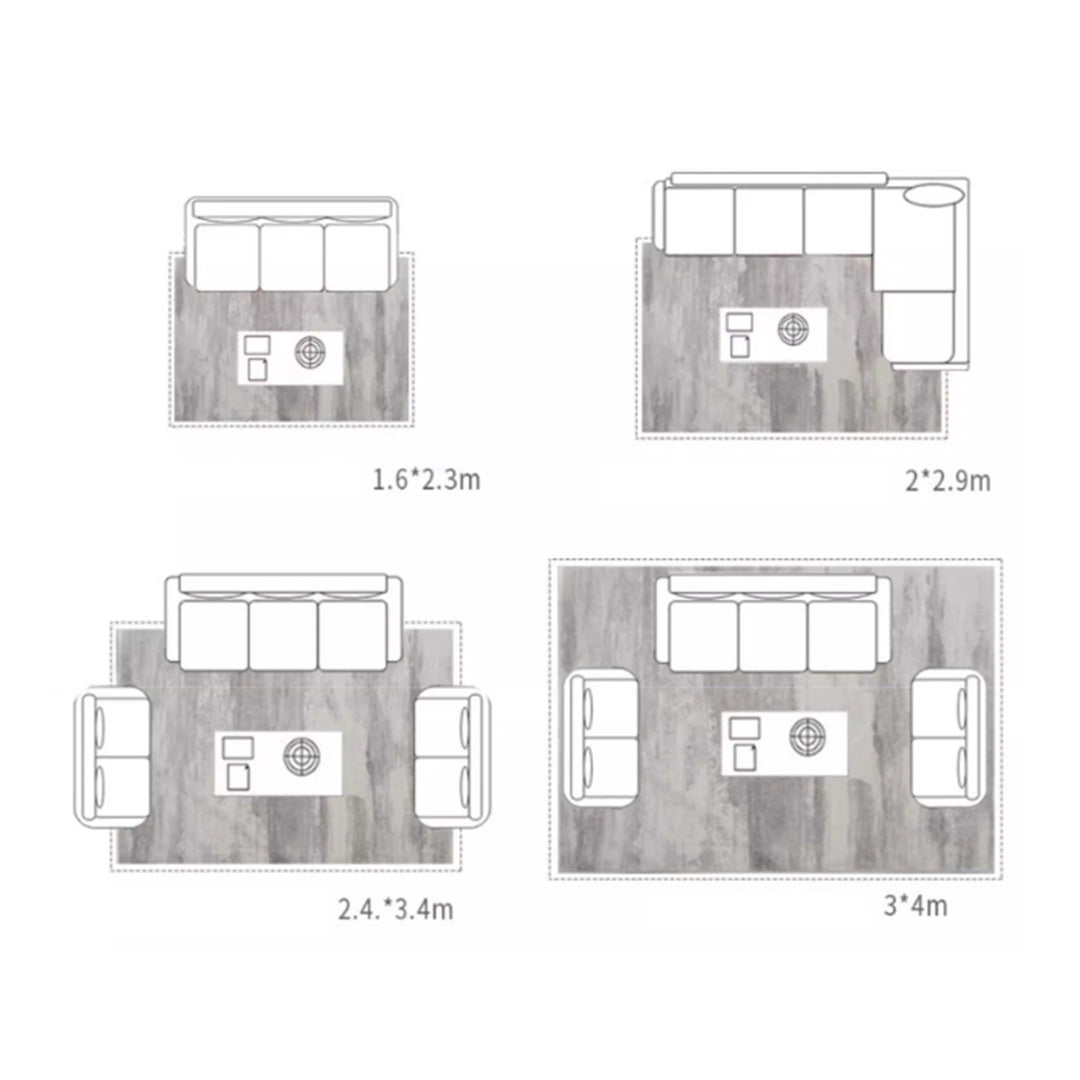 MAS-3863 Masdio Modern Sintered Stone Coffee Table