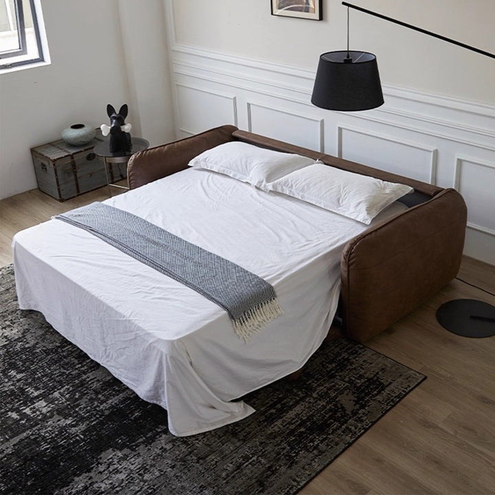 MAS-3882 Masdio Modern Leather Sofa Bed