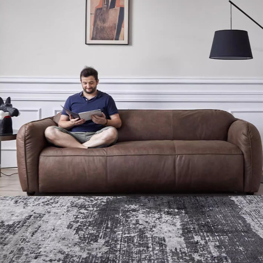 MAS-3882 Masdio Modern Leather Sofa Bed