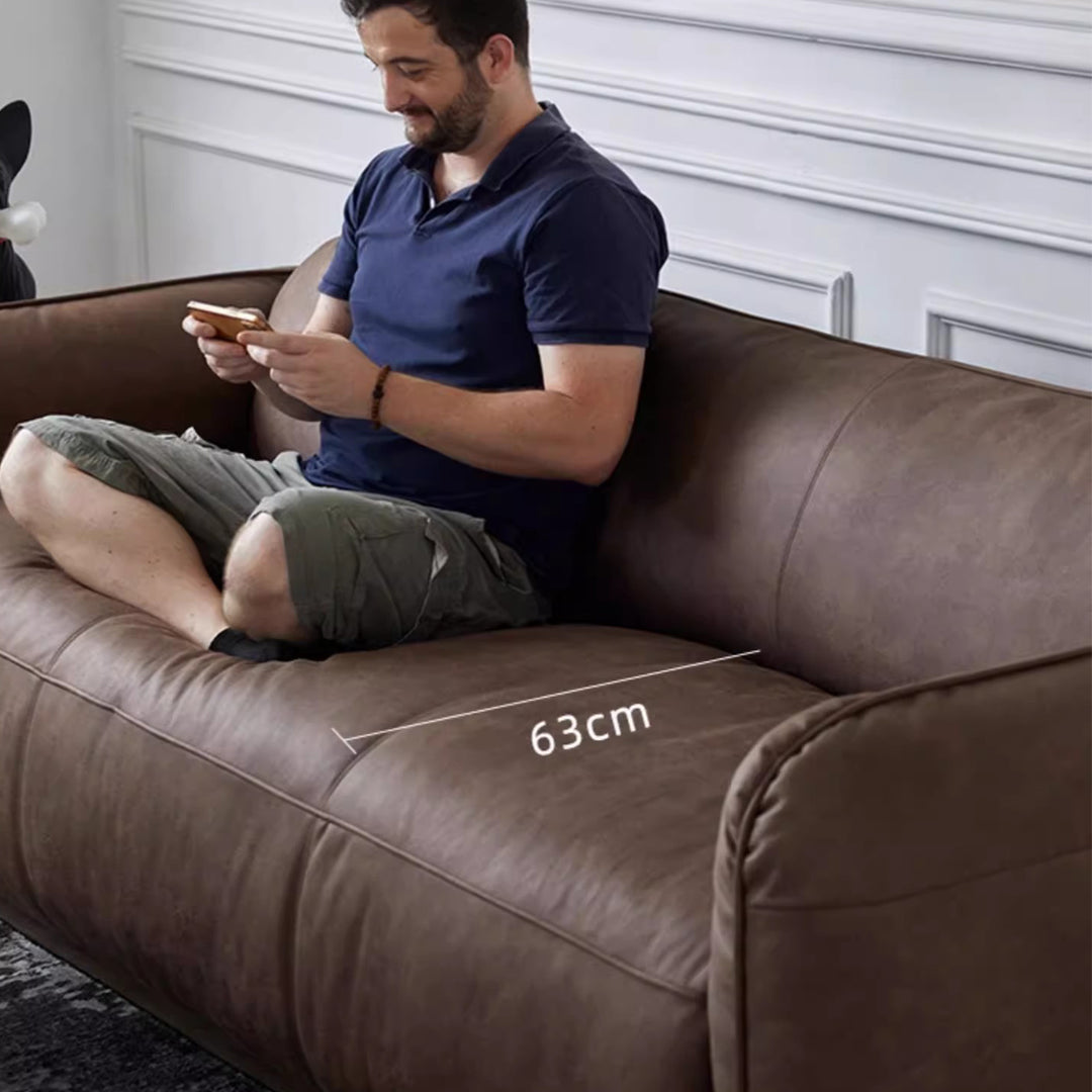 MAS-3882 Masdio Modern Leather Sofa Bed