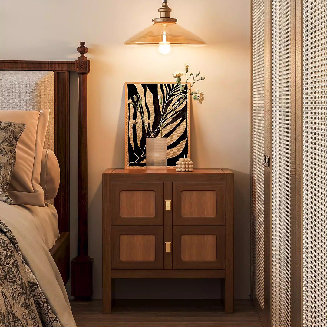 MAS-3883 Masdio Japandi Bedside Table