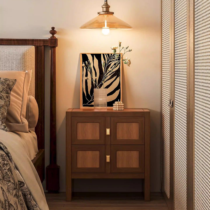 MAS-3883 Masdio Japandi Bedside Table