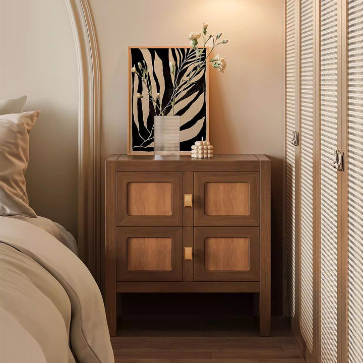 MAS-3883 Masdio Japandi Bedside Table