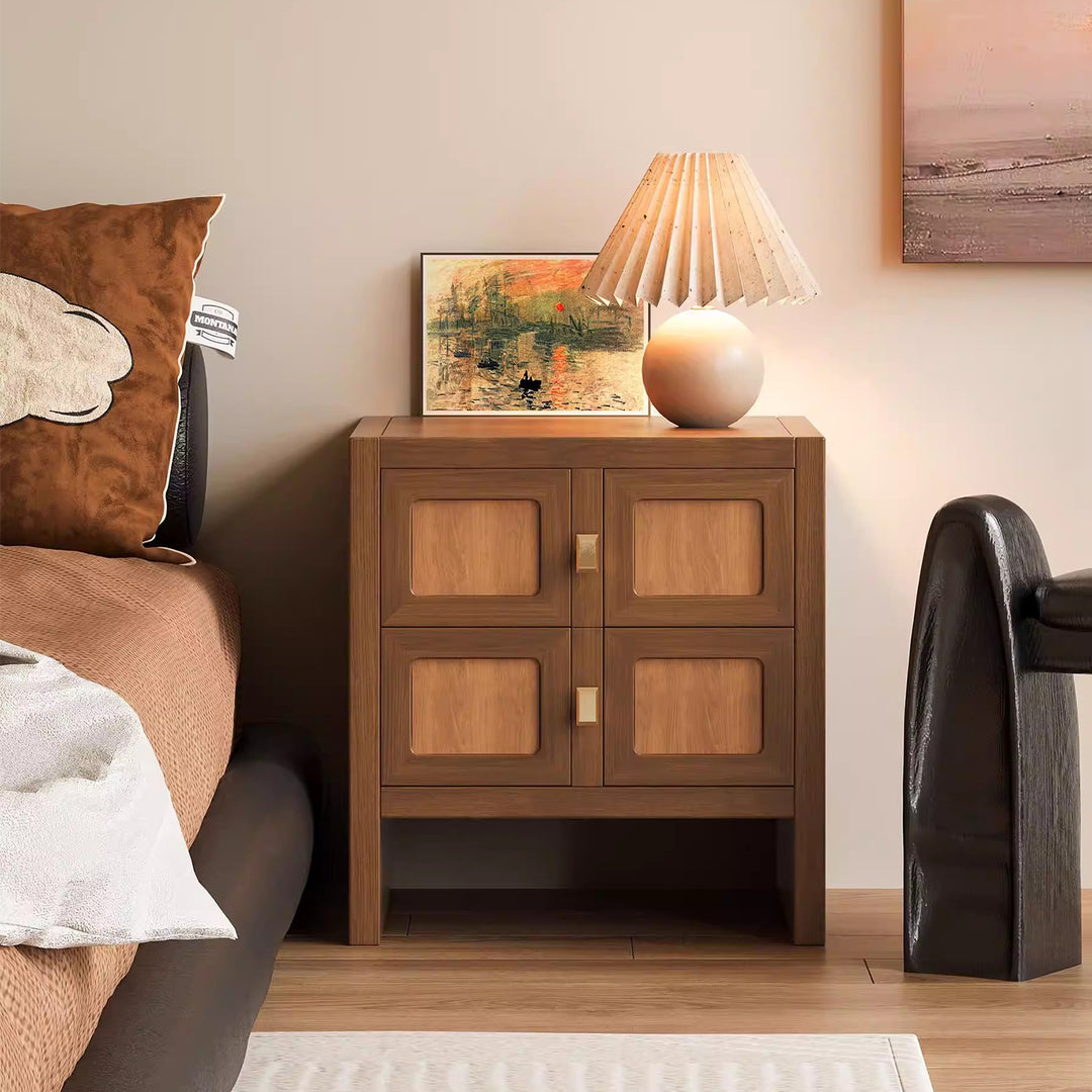 MAS-3883 Masdio Japandi Bedside Table