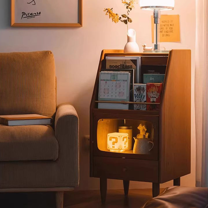 MAS-3884 Masdio Modern Solid Wood Side Cabinet