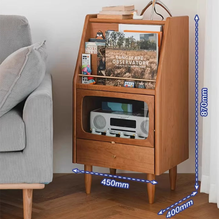 MAS-3884 Masdio Modern Solid Wood Side Cabinet