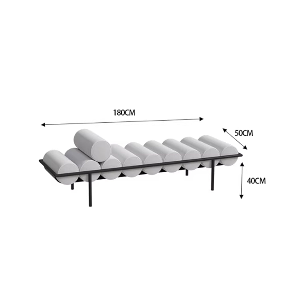 MAS-3887 Masdio Modern Velvet Ottoman