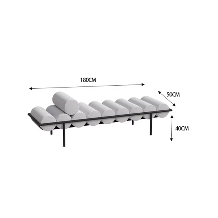 MAS-3887 Masdio Modern Velvet Ottoman