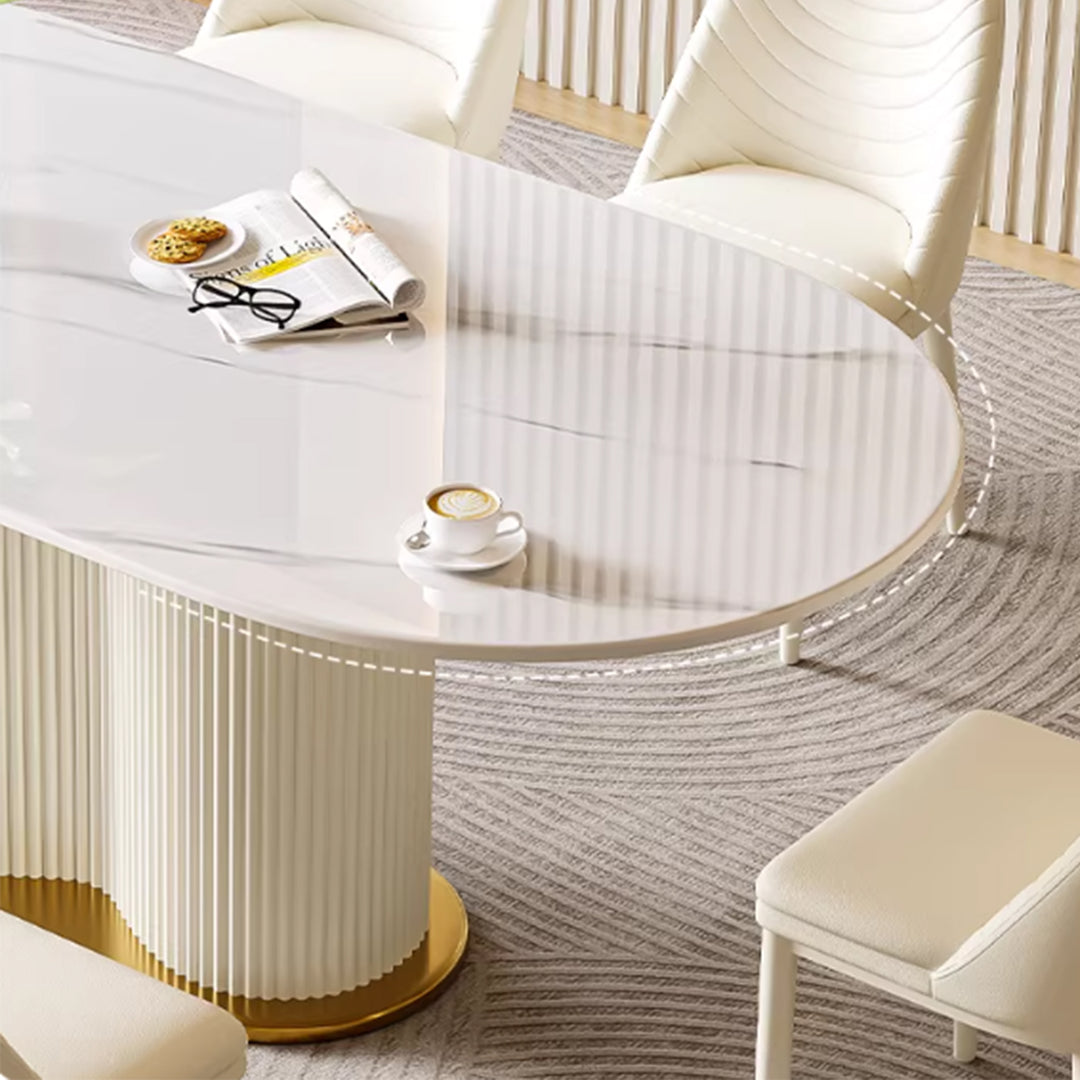 MAS-3893 Masdio Modern Sintered Stone Dining Table