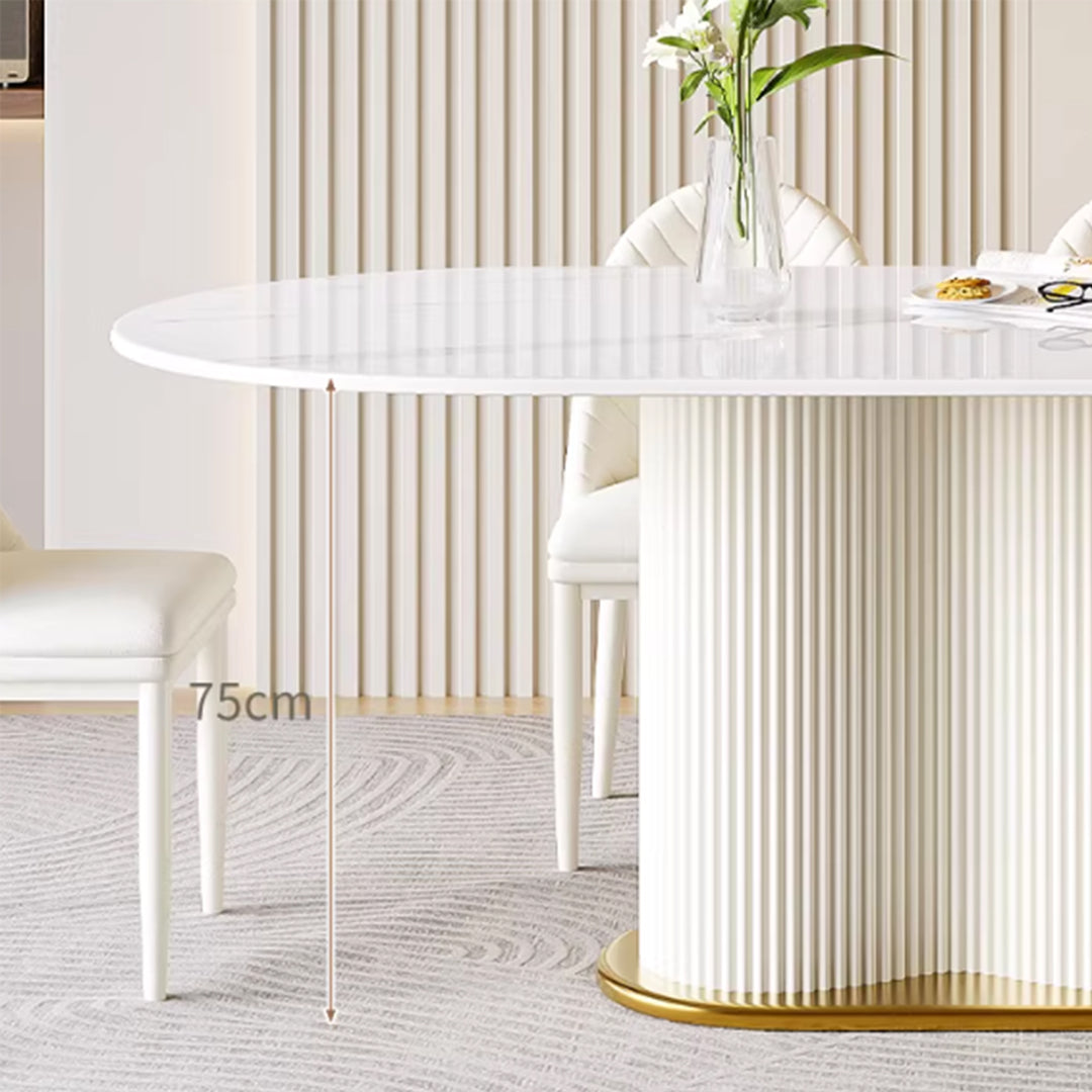 MAS-3893 Masdio Modern Sintered Stone Dining Table