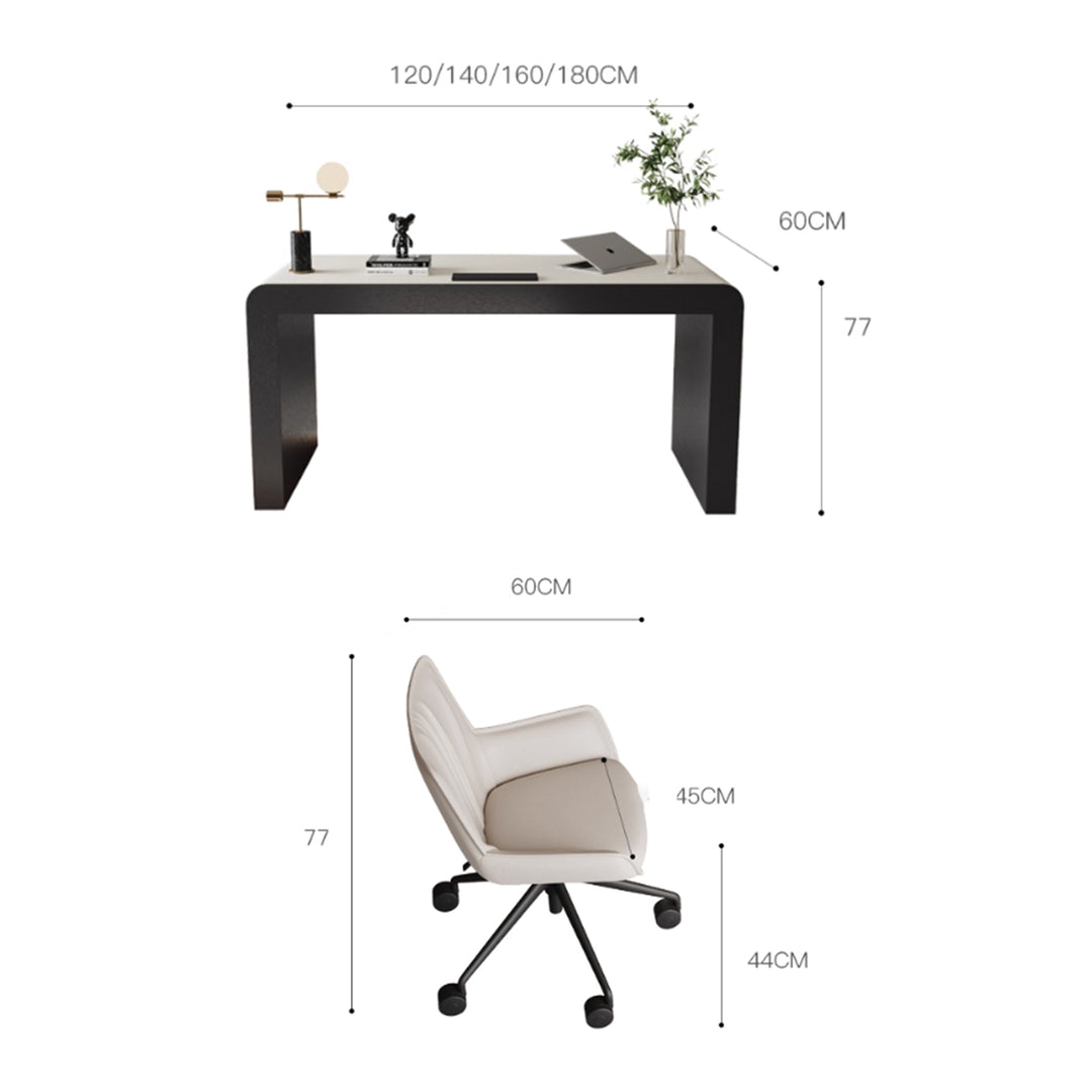 MAS-3999 Masdio Modern Leather Study Table
