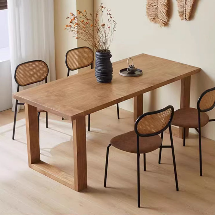 MAS-4018 Masdio Scandinavian Solid Wood Dining Table