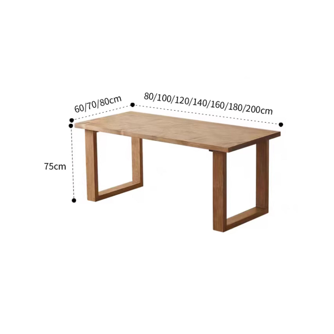 MAS-4018 Masdio Scandinavian Solid Wood Dining Table