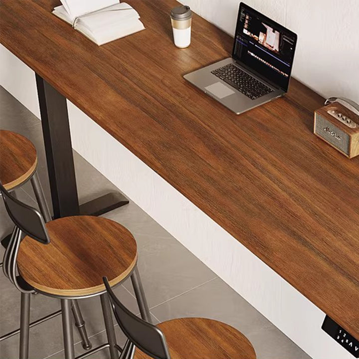 MAS-4022 Masdio Solid Wood Adjustable Bar Table