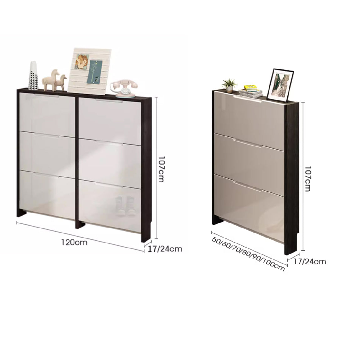 MAS-4029 Masdio Modern Slim Shoe Cabinet