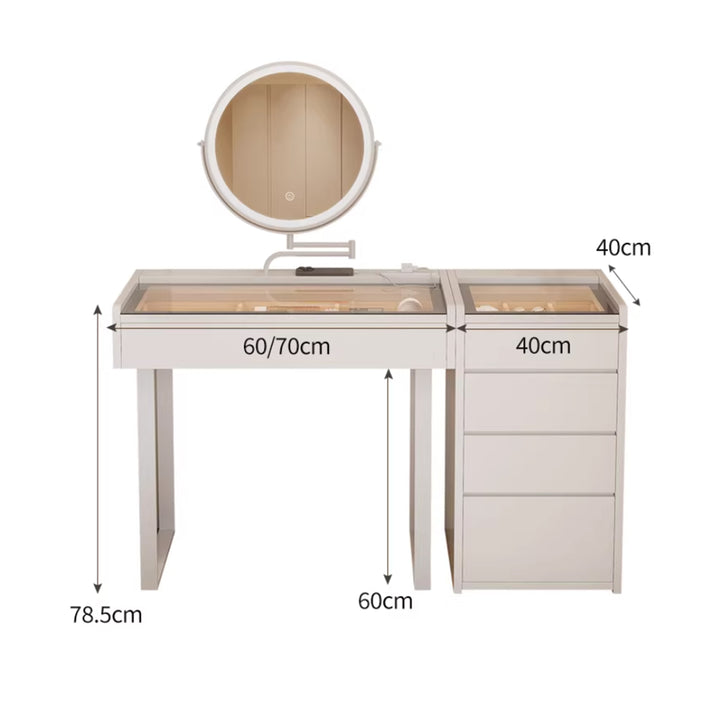 MAS-4045 Masdio Modern Vanity Table Set