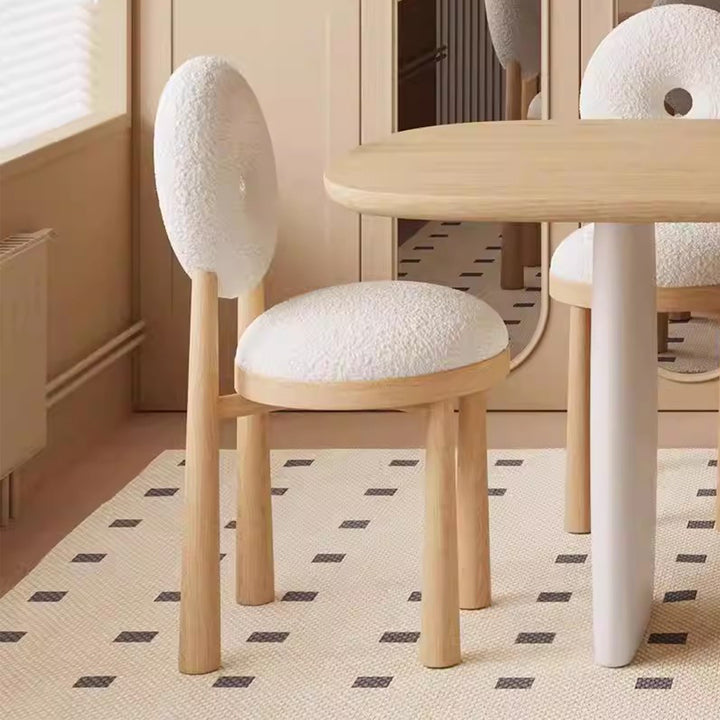 MAS-4050 Masdio Japandi Solid Wood Dining Table