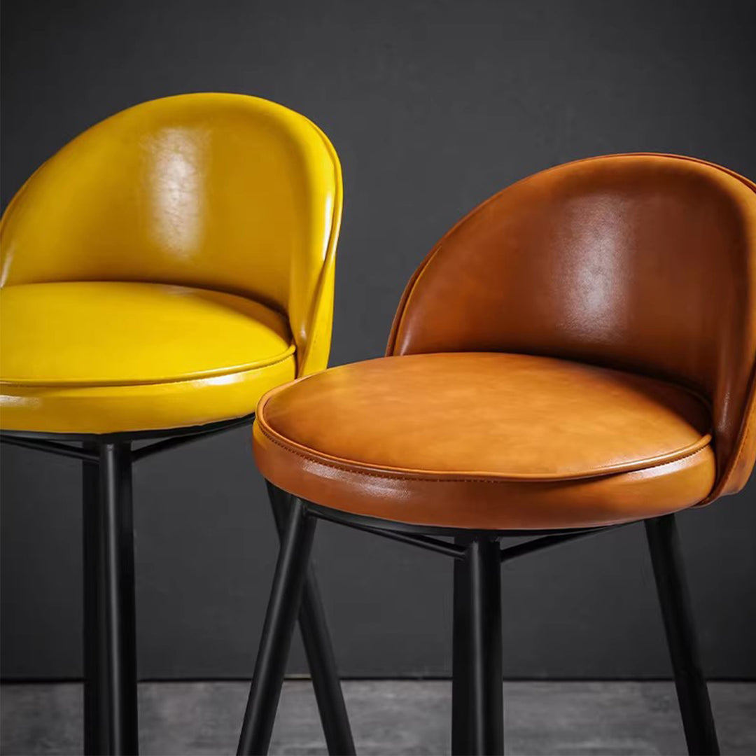 MAS-4052 Masdio Modern Leather Bar Stool