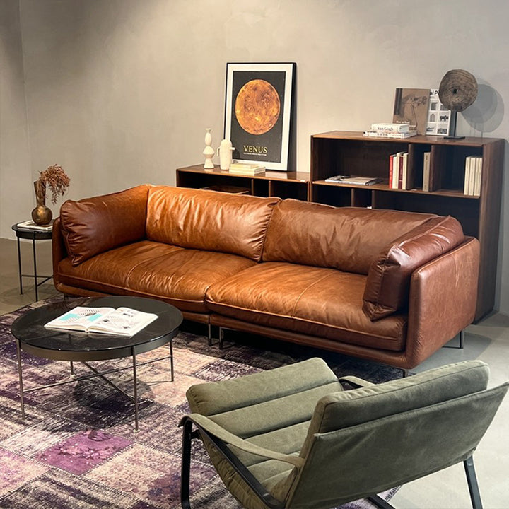 MAS-4053 Masdio Modern Leather Sofa