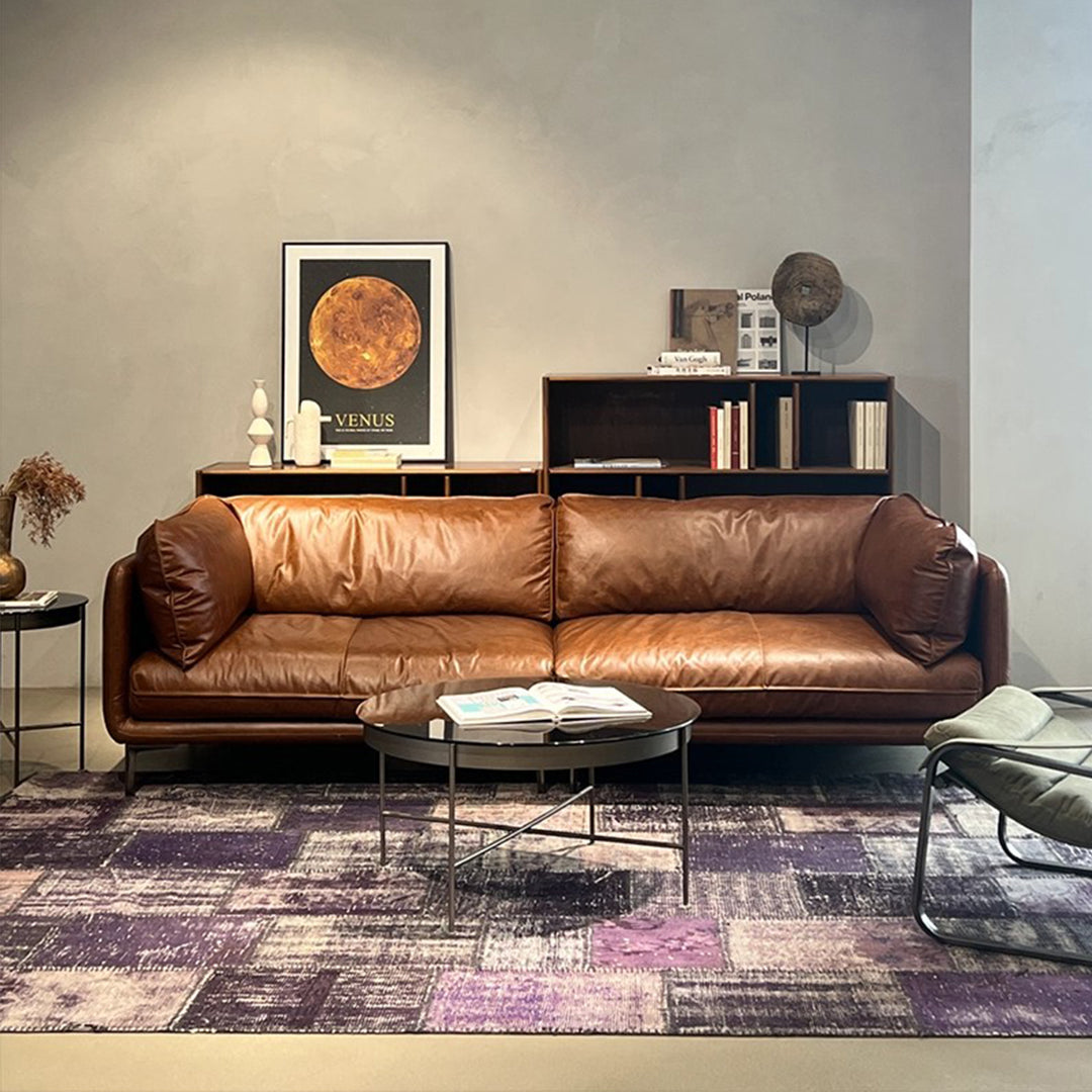 MAS-4053 Masdio Modern Leather Sofa