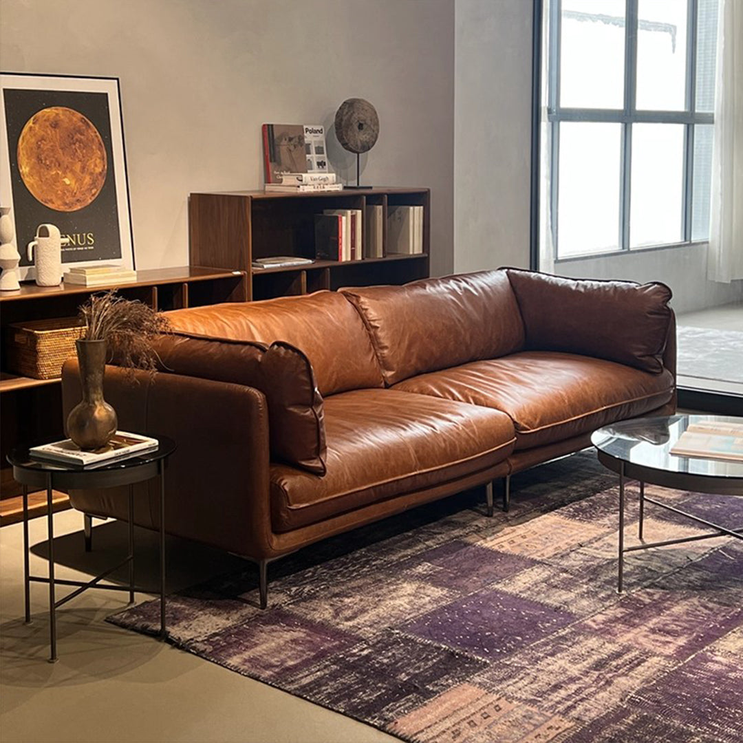 MAS-4053 Masdio Modern Leather Sofa