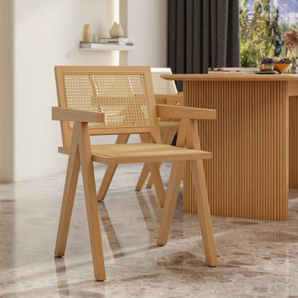 MAS-4063 Masido Japandi Solid Wood Dining Table Masdio