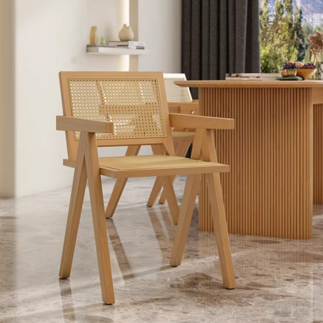 MAS-4063 Masido Japandi Solid Wood Dining Table Masdio