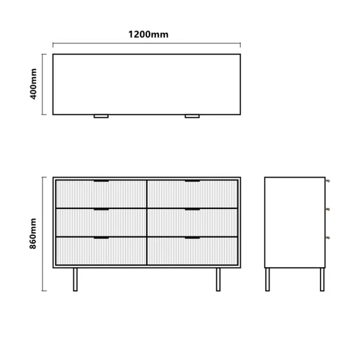 MAS-4068 Masdio Modern Sideboard Masdio
