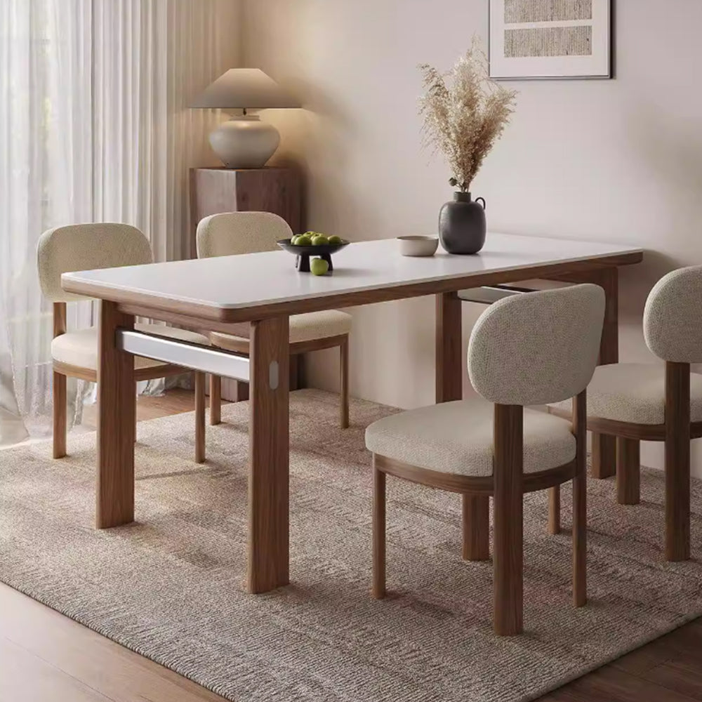 MAS-4071 Masdio Japandi Fabric Dining Chair Masdio