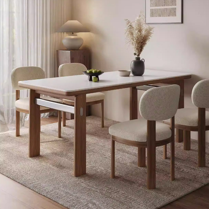 MAS-4071 Masdio Japandi Fabric Dining Chair Masdio