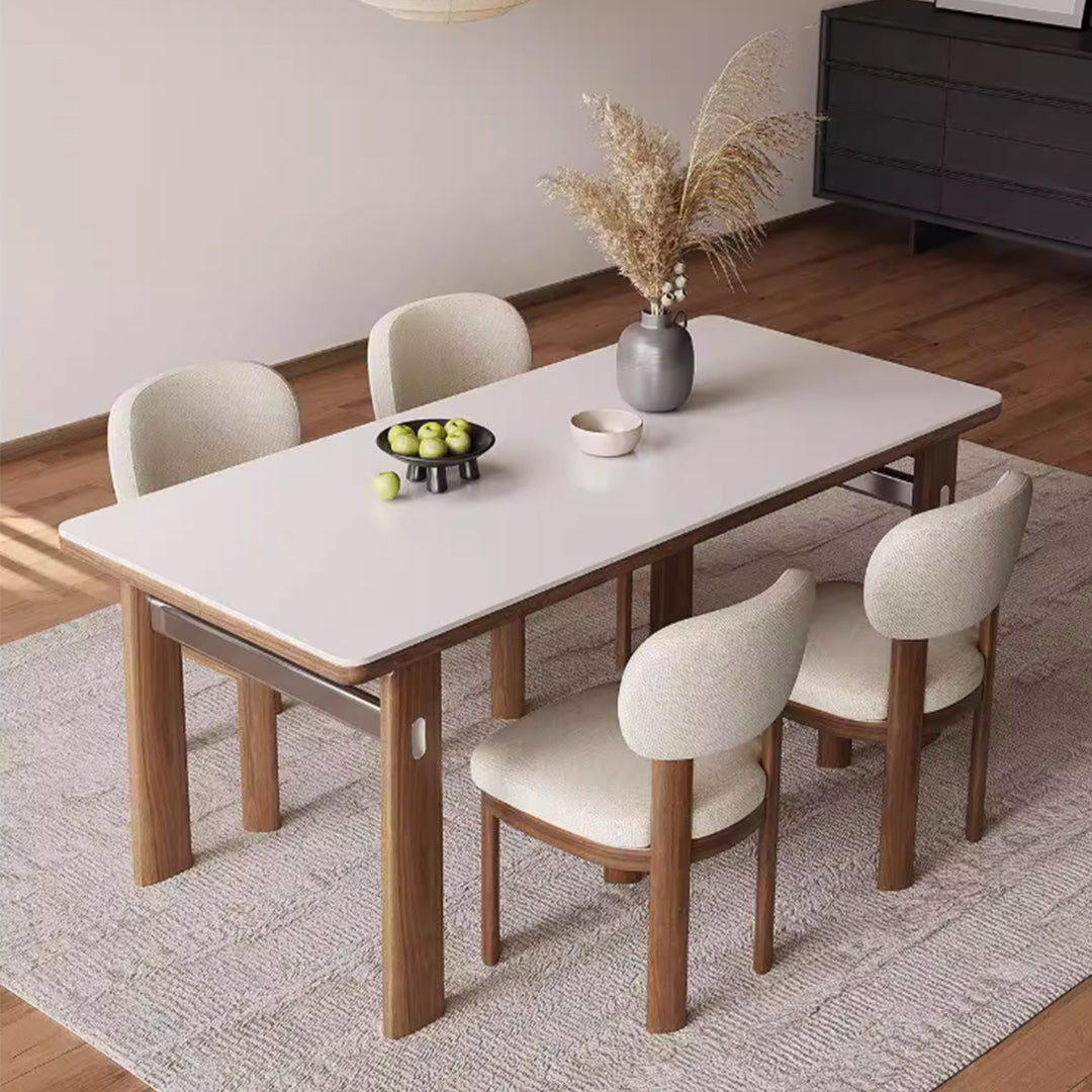 MAS-4071 Masdio Japandi Fabric Dining Chair Masdio