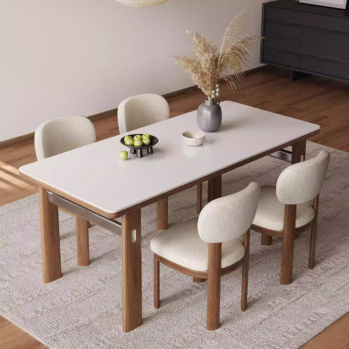 MAS-4071 Masdio Japandi Fabric Dining Chair Masdio