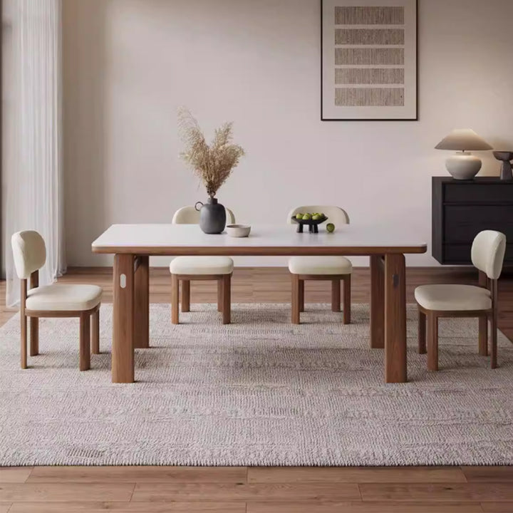 MAS-4071 Masdio Japandi Fabric Dining Chair Masdio