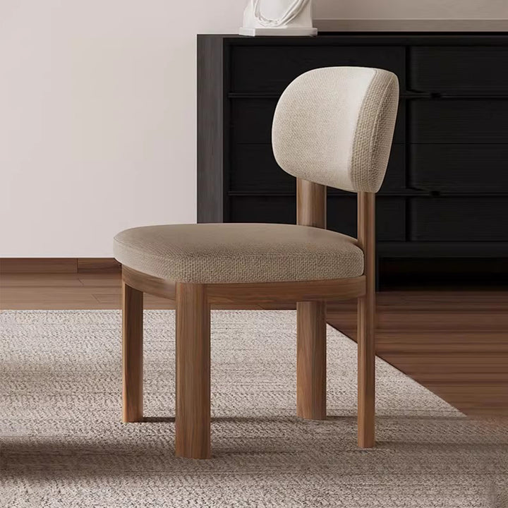 MAS-4071 Masdio Japandi Fabric Dining Chair Masdio