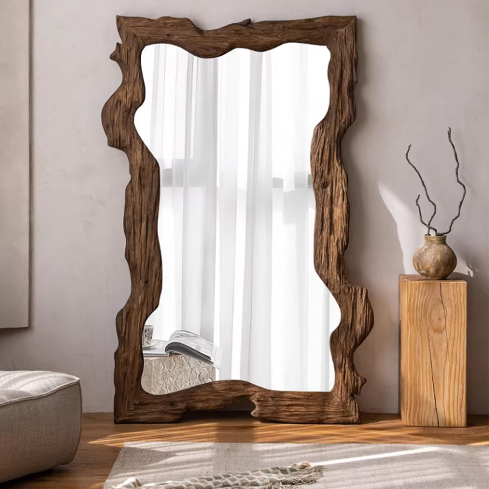 MAS-4074 Masdio Rustic Solid Wood Mirror Masdio