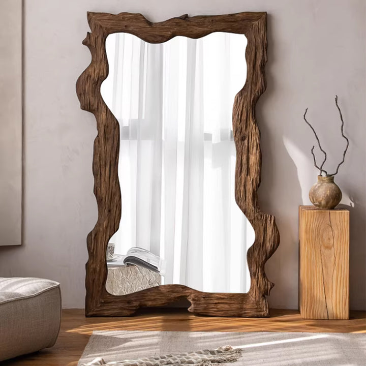 MAS-4074 Masdio Rustic Solid Wood Mirror Masdio