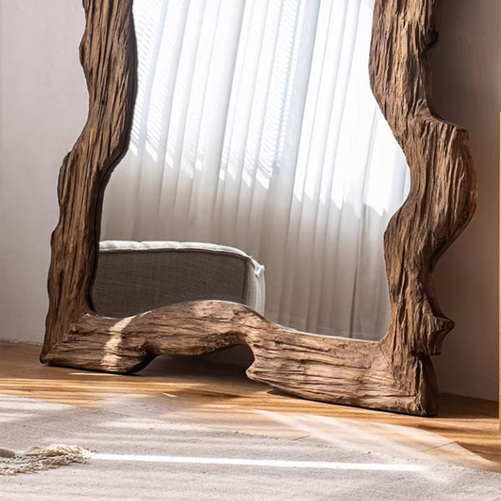 MAS-4074 Masdio Rustic Solid Wood Mirror Masdio