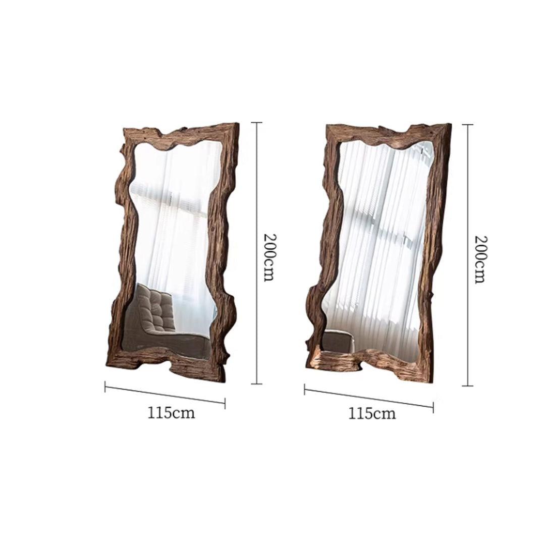 MAS-4074 Masdio Rustic Solid Wood Mirror Masdio