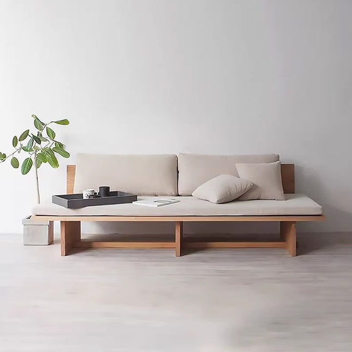 MAS-4075 Masdio Japandi Fabric Armless Sofa Masdio