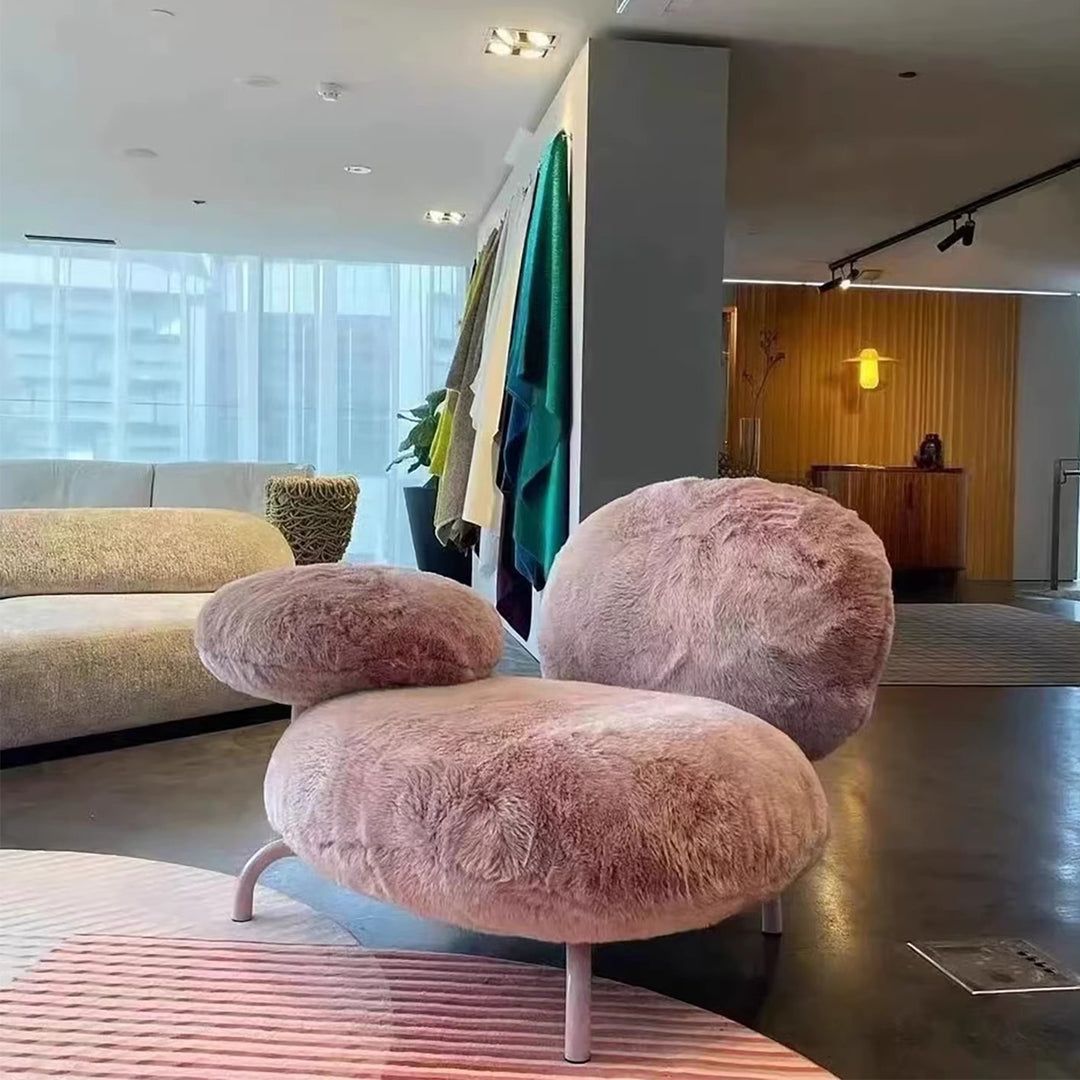 MAS-4081 Masdio Modern Velvet Lounge Chair Masdio