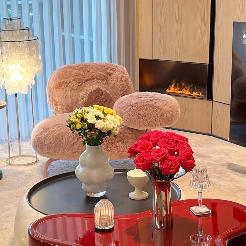 MAS-4081 Masdio Modern Velvet Lounge Chair Masdio