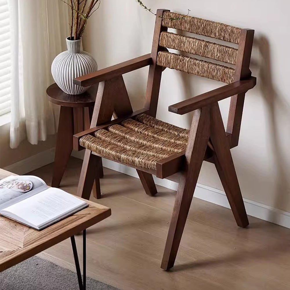 MAS-4085 Masdio Rustic Rattan Dining Chair Masdio