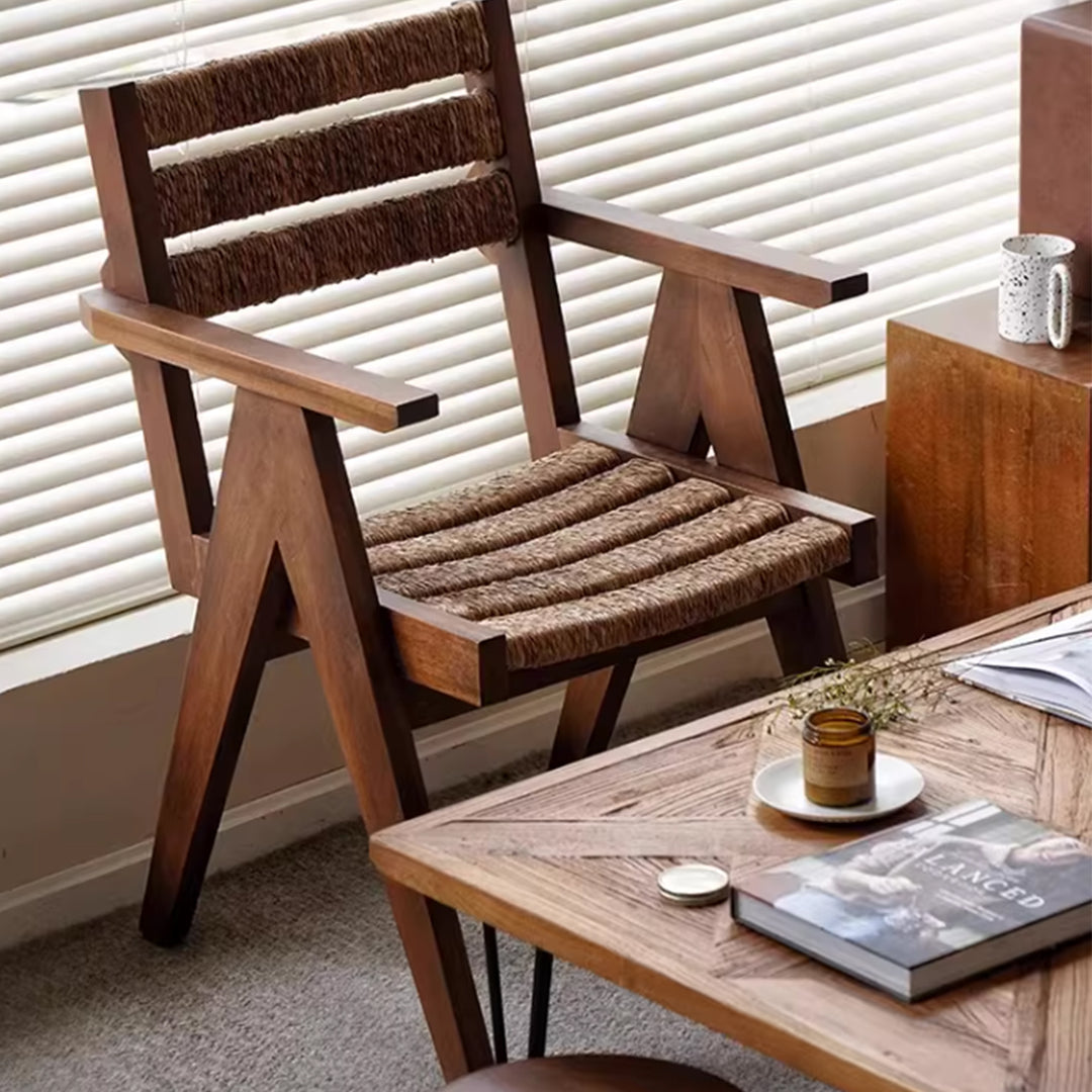 MAS-4085 Masdio Rustic Rattan Dining Chair Masdio