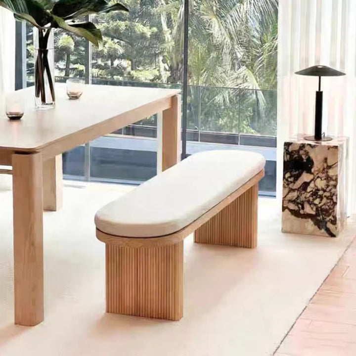 MAS-4099 Masdio Modern Solid Wood Bench Masdio