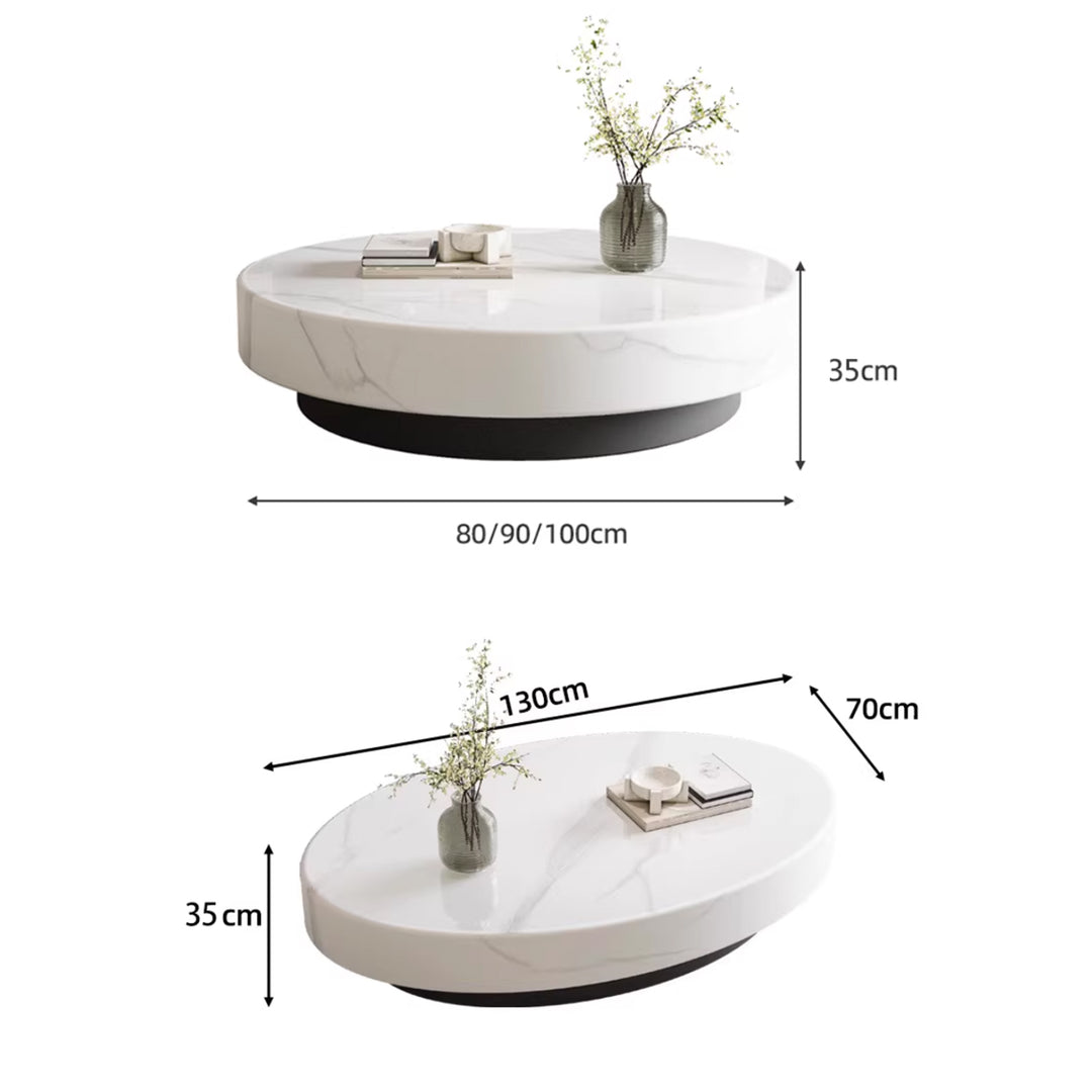 MAS-4109 Masdio Round Marble Coffee Table Masdio