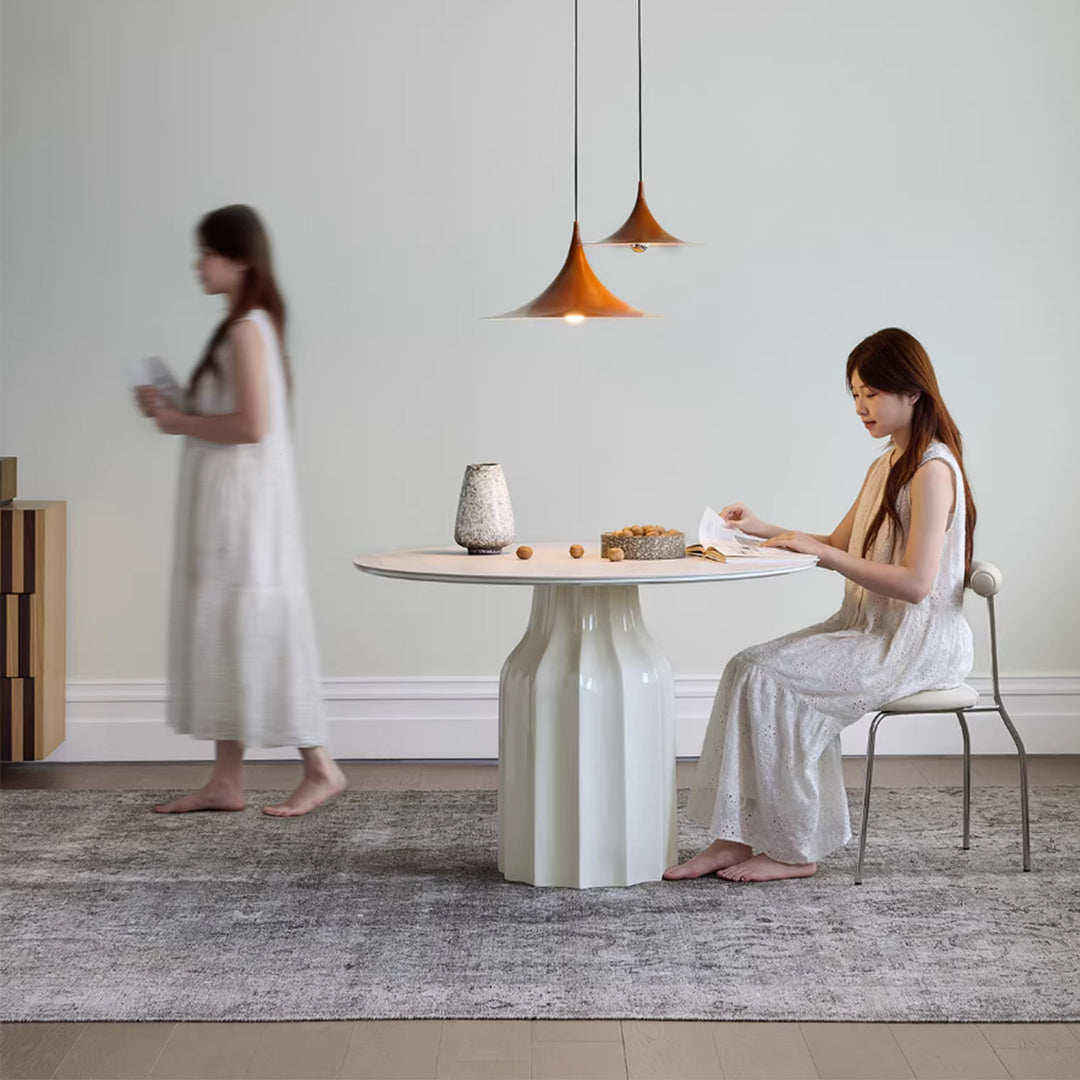 MAS-4109 Masdio Round Marble Coffee Table Masdio